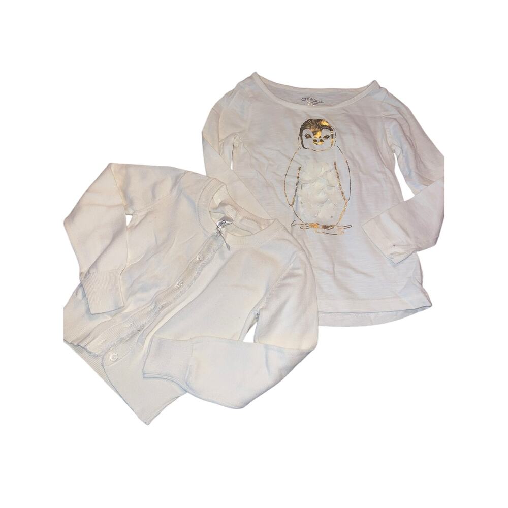 Cherokee Girls Cardigan Sweater Top S 4